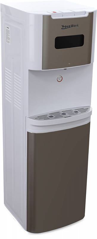 Кулер для воды Aqua Work 72-LS белый с нижней загрузкой бутыли компрессорный