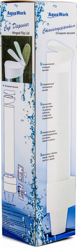 Стаканодержатель Aqua Work СН-1 на шурупах черный