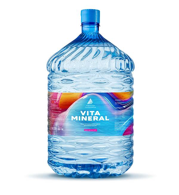 Вода 19л. Vita Mineral в одноразовой бутыли