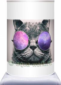 Чехол на кулер Кот в очках