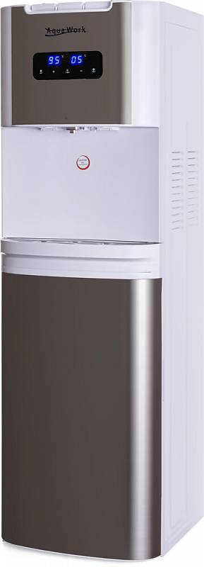 Кулер для воды Aqua Work 72-LS белый с нижней загрузкой бутыли компрессорный
